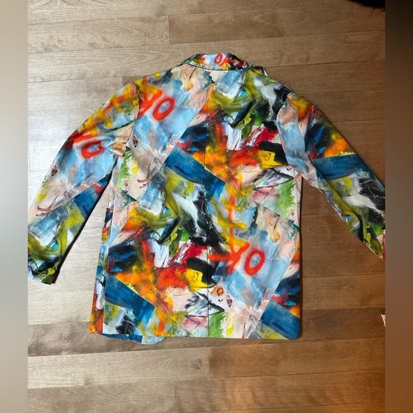 Colorful Abstract Blazer - Picture 7 of 7